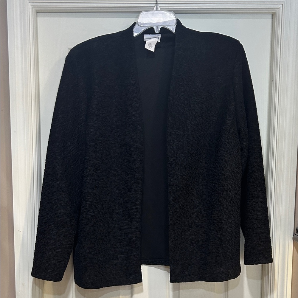 BonWorth Classic Black Women's Cardigan